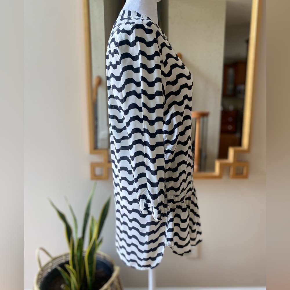 Isabella Sinclair Swizzle Striped Drawstring Tunic Women’s Size XS - Picture 2 of 12